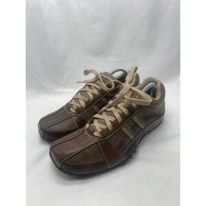 Skechers Citywalk Malton 61751 Brown Shoes Sneakers Mens Sz 9.5 Lace Up Casual